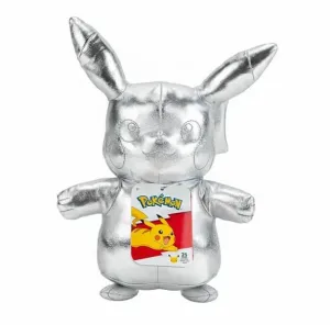 BOTI Pokémon plyšák Pikachu Silver Version 20 cm