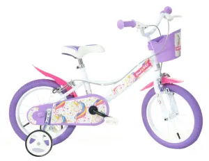 Dievčenské bicykel Bottari BimboBike 77326 Unicorn fialová/biela 14