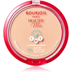 BOURJOIS Paris Healthy Mix Clean & Vegan Naturally Radiant Powder 10 g púder pre ženy 02 Vanilla