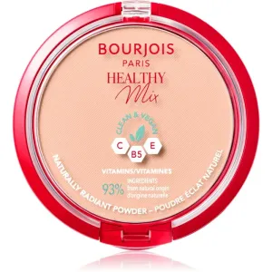 BOURJOIS Paris Healthy Mix Clean & Vegan Naturally Radiant Powder 10 g púder pre ženy 03 Rose Beige