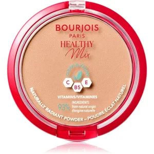 BOURJOIS Paris Healthy Mix Clean & Vegan Naturally Radiant Powder 10 g púder pre ženy 05 Deep Beige
