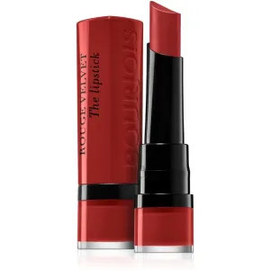 Bourjois Rouge Velvet The Lipstick dlhotrvajúci rúž pre matný efekt 11 Berry Formidable 2,4 g