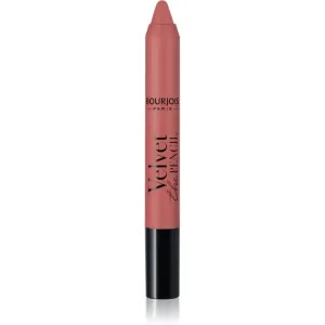 BOURJOIS Paris Velvet The Pencil 3 g rúž pre ženy 03 Nudifull rúž v ceruzke