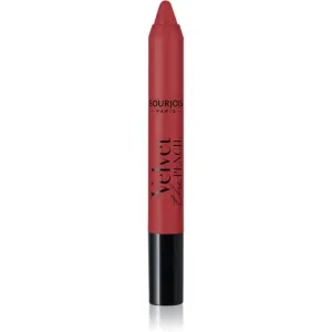 BOURJOIS Paris Velvet The Pencil 3 g rúž pre ženy 11 Red Vin´tage rúž v ceruzke
