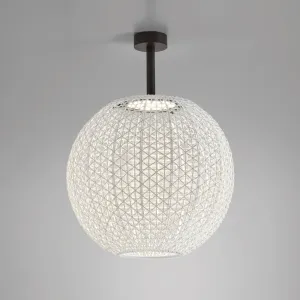 Bover Nans Sphere PF/60 LED vonkajšie stropné svietidlo béžová