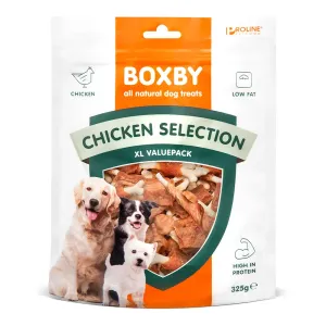 Boxby Snacks Chicken Selection - výhodné balenie: 2 x 325 g