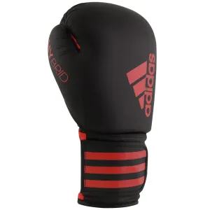 Boxovacie rukavice ADIDAS Hybrid 50 - čierno-červené 12oz