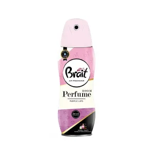 Osviežovač Brait sprej Perfume Purple Lips suchý bez vody 300ml