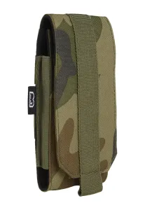 Urban Classics Brandit Molle Phone Pouch large woodland - One Size