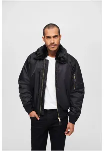 Urban Classics Brandit MA2 Jacket Fur Collar black - M