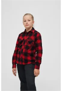 Brandit Checkshirt Kids red/black - 134/140