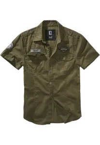 Brandit Luis Vintage Shirt Short Sleeve olive - Size:M