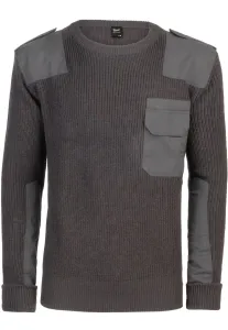 Urban Classics Brandit Military Sweater anthracite - S