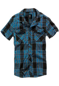 Brandit Roadstar Shirt indigo checked - Size:4XL