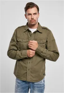 Pánska košeľa BRANDIT Vintage Shirt Farba: olive, Veľkosť: L