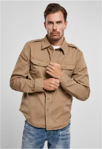 Pánska košeľa BRANDIT Vintage Shirt Farba: camel, Veľkosť: L