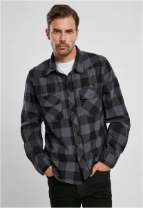 Urban Classics Brandit Checked Shirt black/grey - 6XL