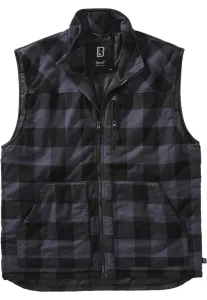 Brandit Lumber Vest black/grey - Size:3XL