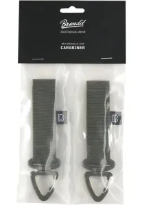 Brandit Belt and Molle Loop Carabiner 2 Pack olive - Size:UNI