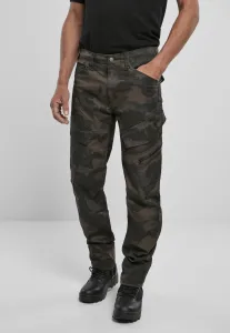 Pánske nohavice BRANDIT Adven Slim Fit Cargo Pants Farba: darkcamo, Veľkosť: M