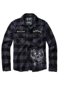 Brandit Motörhead Checkshirt black/grey - Size:3XL
