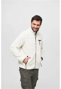 Brandit Teddyfleece Jacket white - Size:XXL