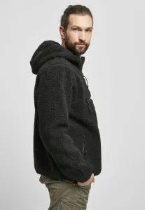Brandit Teddyfleece Worker Pullover Jacket darkcamo - Size:3XL