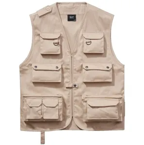 Brandit Hunting Vest beige - Size:S