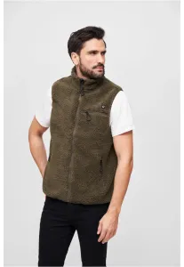 Brandit Teddyfleece Vest Men olive - Size:3XL