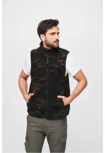 Brandit Teddyfleece Vest Men woodland - Size:XXL