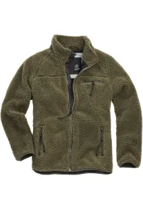 Pánska bunda BRANDIT Teddyfleece Jacket Farba: olive, Veľkosť: 4XL