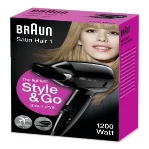 BaByliss Braun Satin Hair 1 Style & Go HD 130 cestovný fén na vlasy 1 ks