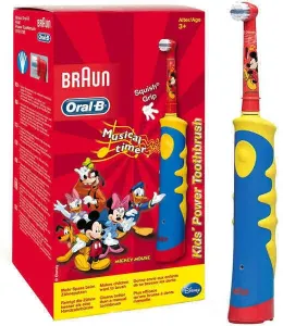 Braun Dobíjajúcich detská elektrická zubná kefka Oral-B Rechargeable Kids D10K Mickey Mouse