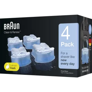 Braun CCR Refill LemonFresh náhradné náplne do čistiacej stanice s vôňou Lemon Fresh 4 ks #875715