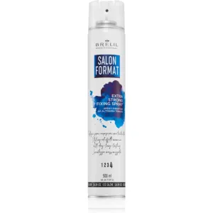 Brelil Professional Salon Format Strong Fixing Spray lak na vlasy s extra silnou fixáciou 500 ml