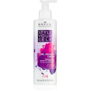 Brelil Professional Style YourSelf Curl Memory Cream definujúci krém pre vlnité a kučeravé vlasy 200 ml