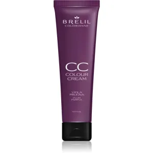Brelil Professional CC Colour Cream farbiaci krém pre všetky typy vlasov odtieň Plum Purple 150 ml