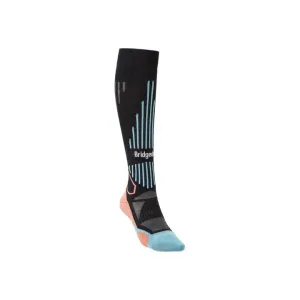 Ponožky Bridgedale Ski Nordic Race Women's black/stone/850 L (7-8,5) #1475196