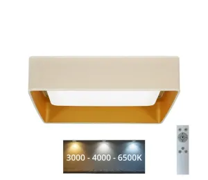 Brilagi Brilagi - LED Stmievateľné svietidlo VELVET SQUARE LED/24W/230V + DO krémová