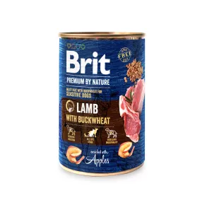 BRIT Premium by Nature Lamb & Buckwheat konzerva pre psov 1 ks, Hmotnosť balenia: 400 g