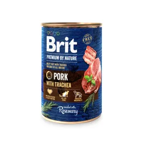 BRIT Premium by Nature Pork & Trachea konzerva pre psov 1 ks, Hmotnosť balenia: 400 g