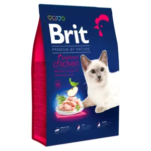 BRIT Premium by Nature Sterilized Chicken granuly pre mačky 1 ks, Hmotnosť balenia: 1,5 kg