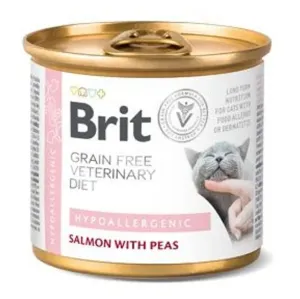 Brit Veterinary Diets GF cat Hypoallergenic konzerva pre mačky 200g #1379128