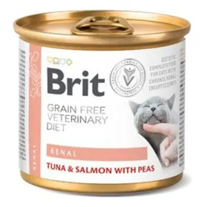 Brit Veterinary Diets GF cat Renal konzerva pre mačky 200g #1379133
