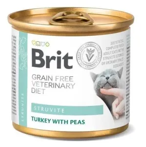 Brit Veterinary Diets GF cat Struvite konzerva pre mačky 200g
