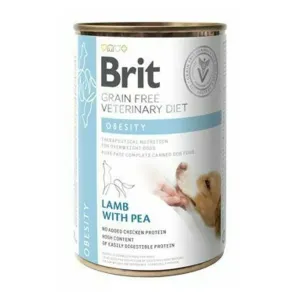 Brit Veterinary Diets GF dog Obesity 400g konzerva
