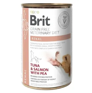 Brit Veterinary Diets GF dog Renal 400g konzerva