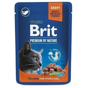 Brit Premium Cat Salmon for Sterilised 100g - 100g