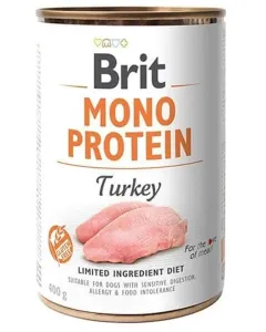 Brit Mono Protein Turkey 400g konzerva