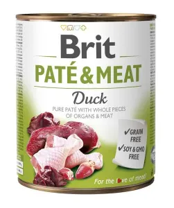 Brit Konzerva Pate & Meat Duck 800g